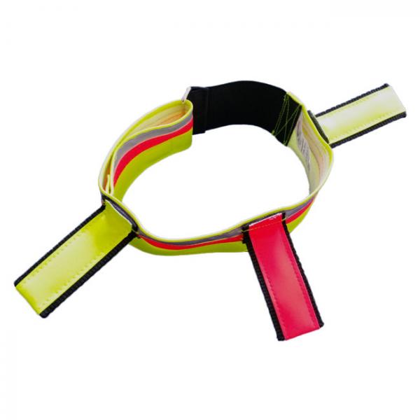 Signal collar Warning collar with 3 Flags Velcro and Elastic Band | Different Sizes